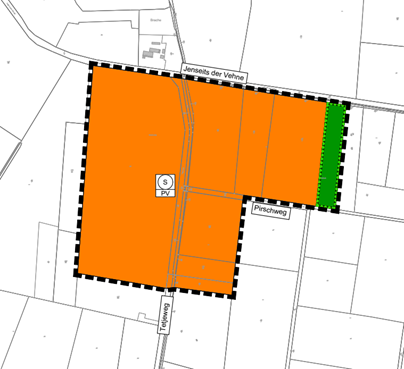 42. FNP Änderung 2013 und B-Plan Nr. 211 „Solarpark Jenseits der Vehne“